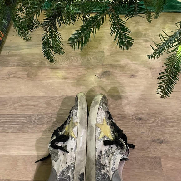 Golden Goose Superstars - Glitter Leopard - Size 6 (36) - Picture 4 of 7